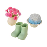 Maxbell 1/12 Scale Dollhouse Accessories Cute Crafting Handcraft Rain Boots Vase Pot Style A