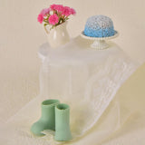 Maxbell 1/12 Scale Dollhouse Accessories Cute Crafting Handcraft Rain Boots Vase Pot Style A