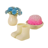 Maxbell 1/12 Scale Dollhouse Accessories Cute Crafting Handcraft Rain Boots Vase Pot Style B