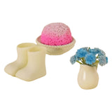 Maxbell 1/12 Scale Dollhouse Accessories Cute Crafting Handcraft Rain Boots Vase Pot Style B
