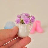 Maxbell 1/12 Scale Dollhouse Accessories Cute Crafting Handcraft Rain Boots Vase Pot Style C