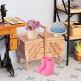 Maxbell 1/12 Scale Dollhouse Accessories Cute Crafting Handcraft Rain Boots Vase Pot Style C