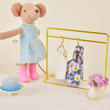 Maxbell 1/12 Scale Dollhouse Accessories Cute Crafting Handcraft Rain Boots Vase Pot Style C