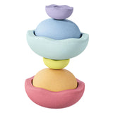 Maxbell Stepping Stones for Kids Lightweight for Ages 3 4 5 6 7 8 Years Sensory Toys Macaron color