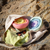 Maxbell Stepping Stones for Kids Lightweight for Ages 3 4 5 6 7 8 Years Sensory Toys Macaron color