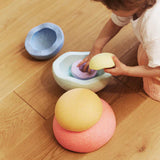 Maxbell Stepping Stones for Kids Lightweight for Ages 3 4 5 6 7 8 Years Sensory Toys Macaron color