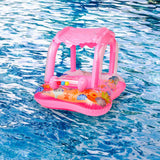 Maxbell Funny Pool Float Cartoon Inflatable Swimming Ring for Vacation Lake Children With Bell No Handle