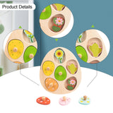 Maxbell Wood Puzzles for Kids for Aged 3-6 Years Matching Toys Educational Toy Flower