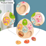 Maxbell Wood Puzzles for Kids for Aged 3-6 Years Matching Toys Educational Toy decors