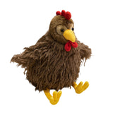 Maxbell Chicken Plush Pillow Toy Stuffed Animal Pillow Birthday Gift for Living Room 28cm