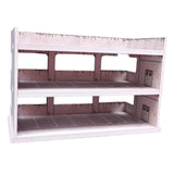 Maxbell 1/64 Scale Model Car Display Case Parking Lot Decoration Toy Car Storage Box