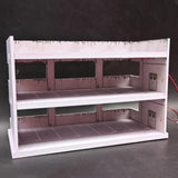 Maxbell 1/64 Scale Model Car Display Case Parking Lot Decoration Toy Car Storage Box