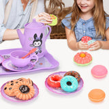 Maxbell Tea Party Tableware Hands on Ability Early Educational for Kindergarten Kids