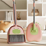 Maxbell Mini Broom and Dustpan Set for Kids Cute for Boys Girls Kindergarten Age 3-6