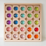 Maxbell Wooden Blocks Stacking Toy Hand Eye Coordination Rainbow Stacker Educational