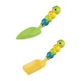 Maxbell Kids Garden Hand Shovel Caterpillar Shaped Handle Scoop for Planting Flowers Pointed