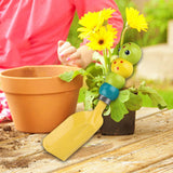 Maxbell Kids Garden Hand Shovel Caterpillar Shaped Handle Scoop for Planting Flowers Square