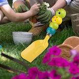 Maxbell Kids Garden Hand Shovel Caterpillar Shaped Handle Scoop for Planting Flowers Square
