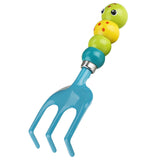 Maxbell Kids Garden Hand Rake Caterpillar Shaped Handle Sturdy for Indoor Beach Sand