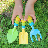Maxbell Kids Garden Hand Rake Caterpillar Shaped Handle Sturdy for Indoor Beach Sand