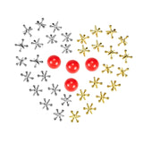 Maxbell Jacks Game with Ball Classic Night Party Favor Kids Adults Family Table Game