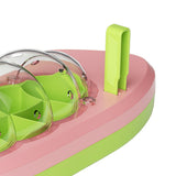 Maxbell Silkworm Terrariums Breeding Box Pet House Development Toy Reptile Terrarium pink