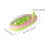 Maxbell Silkworm Terrariums Breeding Box Pet House Development Toy Reptile Terrarium pink