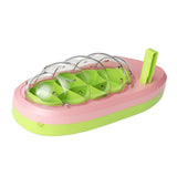 Maxbell Silkworm Terrariums Breeding Box Pet House Development Toy Reptile Terrarium pink