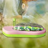 Maxbell Silkworm Terrariums Breeding Box Pet House Development Toy Reptile Terrarium pink