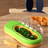 Maxbell Silkworm Terrariums Breeding Box Pet House Development Toy Reptile Terrarium green