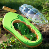 Maxbell Silkworm Terrariums Breeding Box Pet House Development Toy Reptile Terrarium green