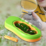 Maxbell Silkworm Terrariums Breeding Box Pet House Development Toy Reptile Terrarium green