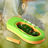 Maxbell Silkworm Terrariums Breeding Box Pet House Development Toy Reptile Terrarium green
