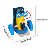 Maxbell DIY Assembly Material Game Robot Building Toys for School Kids Childrens Day