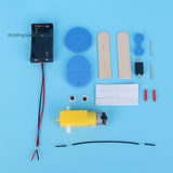 Maxbell DIY Assembly Material Game Robot Building Toys for School Kids Childrens Day