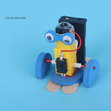 Maxbell DIY Assembly Material Game Robot Building Toys for School Kids Childrens Day