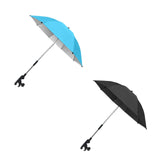 Maxbell Stroller Umbrella Modern Pushchair Parasol for Summer Walking Traveling Black