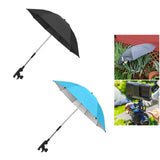 Maxbell Stroller Umbrella Modern Pushchair Parasol for Summer Walking Traveling Black