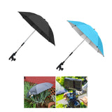 Maxbell Stroller Umbrella Modern Pushchair Parasol for Summer Walking Traveling Black