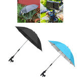 Maxbell Stroller Umbrella Modern Pushchair Parasol for Summer Walking Traveling Black