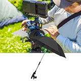 Maxbell Stroller Umbrella Modern Pushchair Parasol for Summer Walking Traveling Black