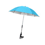Maxbell Stroller Umbrella Modern Pushchair Parasol for Summer Walking Traveling Blue