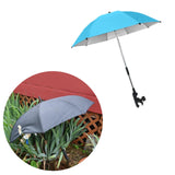 Maxbell Stroller Umbrella Modern Pushchair Parasol for Summer Walking Traveling Blue
