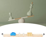 Maxbell Two Force Balance Physical Scientific Experiment Set for Children Girls Boys With 6 Hole Block