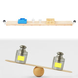 Maxbell Two Force Balance Physical Scientific Experiment Set for Children Girls Boys With 6 Hole Block