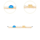 Maxbell Two Force Balance Physical Scientific Experiment Set for Children Girls Boys With 6 Hole Block