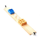 Maxbell Two Force Balance Physical Scientific Experiment Set for Children Girls Boys With 6 Hole Block