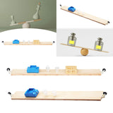 Maxbell Two Force Balance Physical Scientific Experiment Set for Children Girls Boys With 6 Hole Block