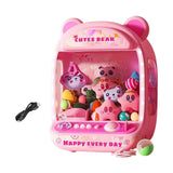 Maxbell Claw Machine Sweet Grabber Machine for Girls Boys 3 4 5 6 7 8 Years Old Gift pink