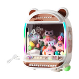 Maxbell Claw Machine Sweet Grabber Machine for Girls Boys 3 4 5 6 7 8 Years Old Gift brown